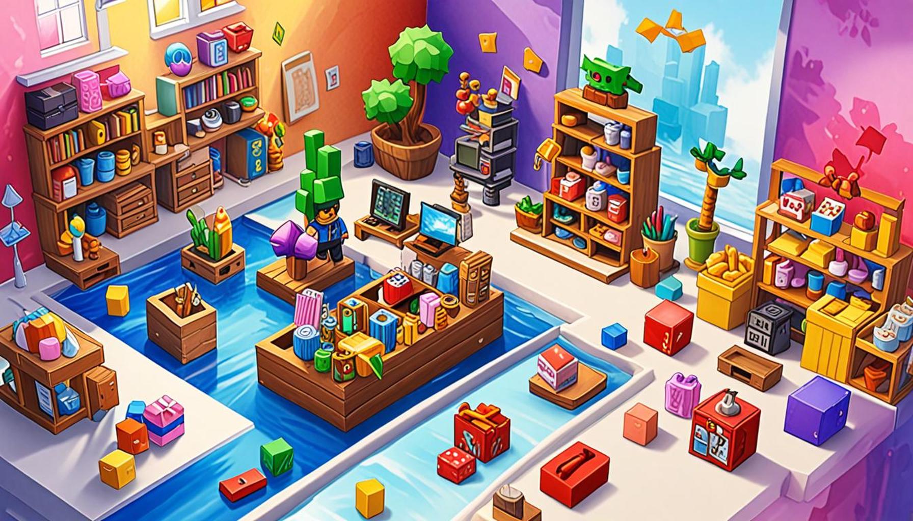 로블록스에서 아이템 교환이 게임의 가상 경제에 미치는 영향